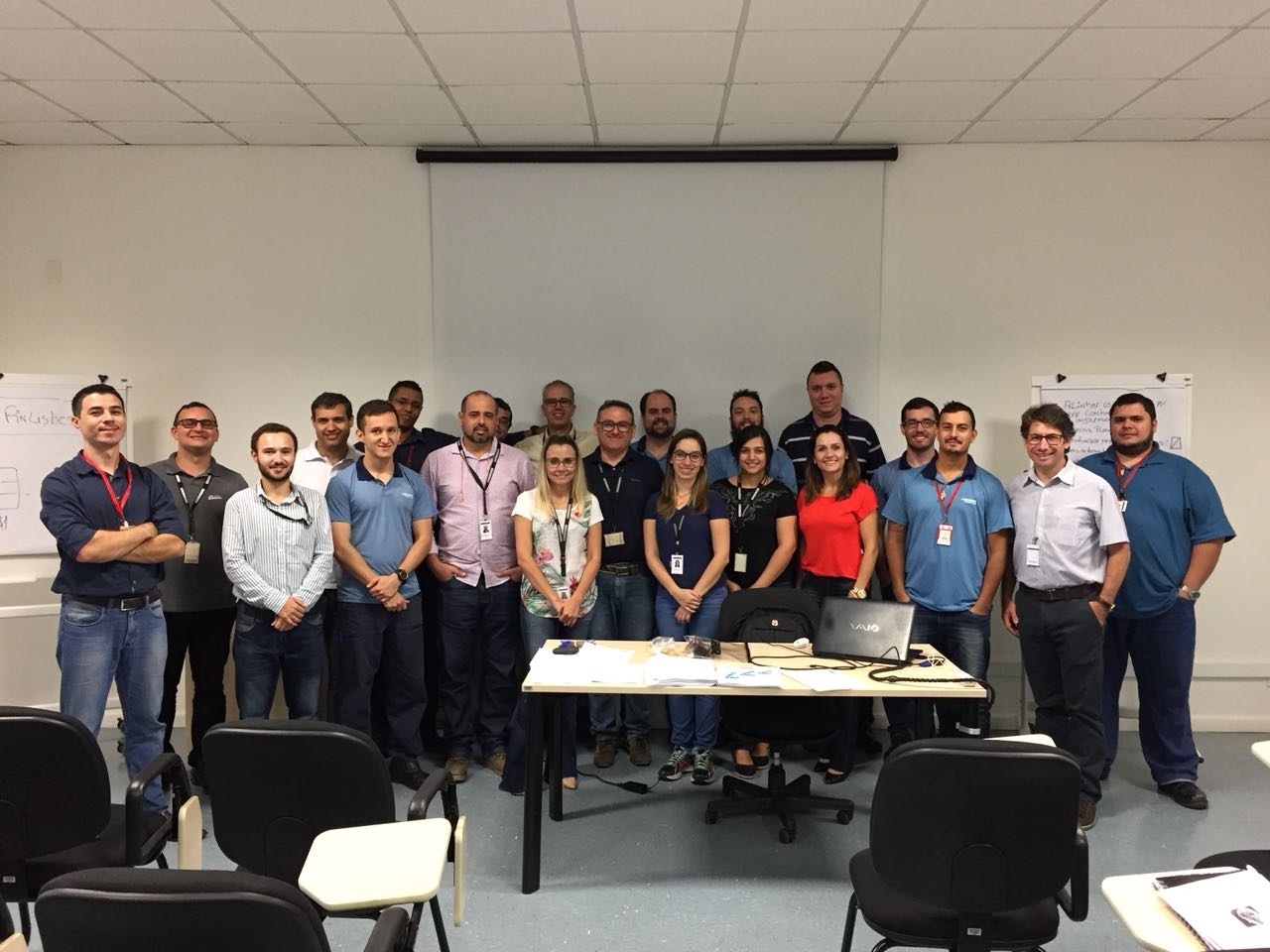 Treinamento in-company na LIEBHERR