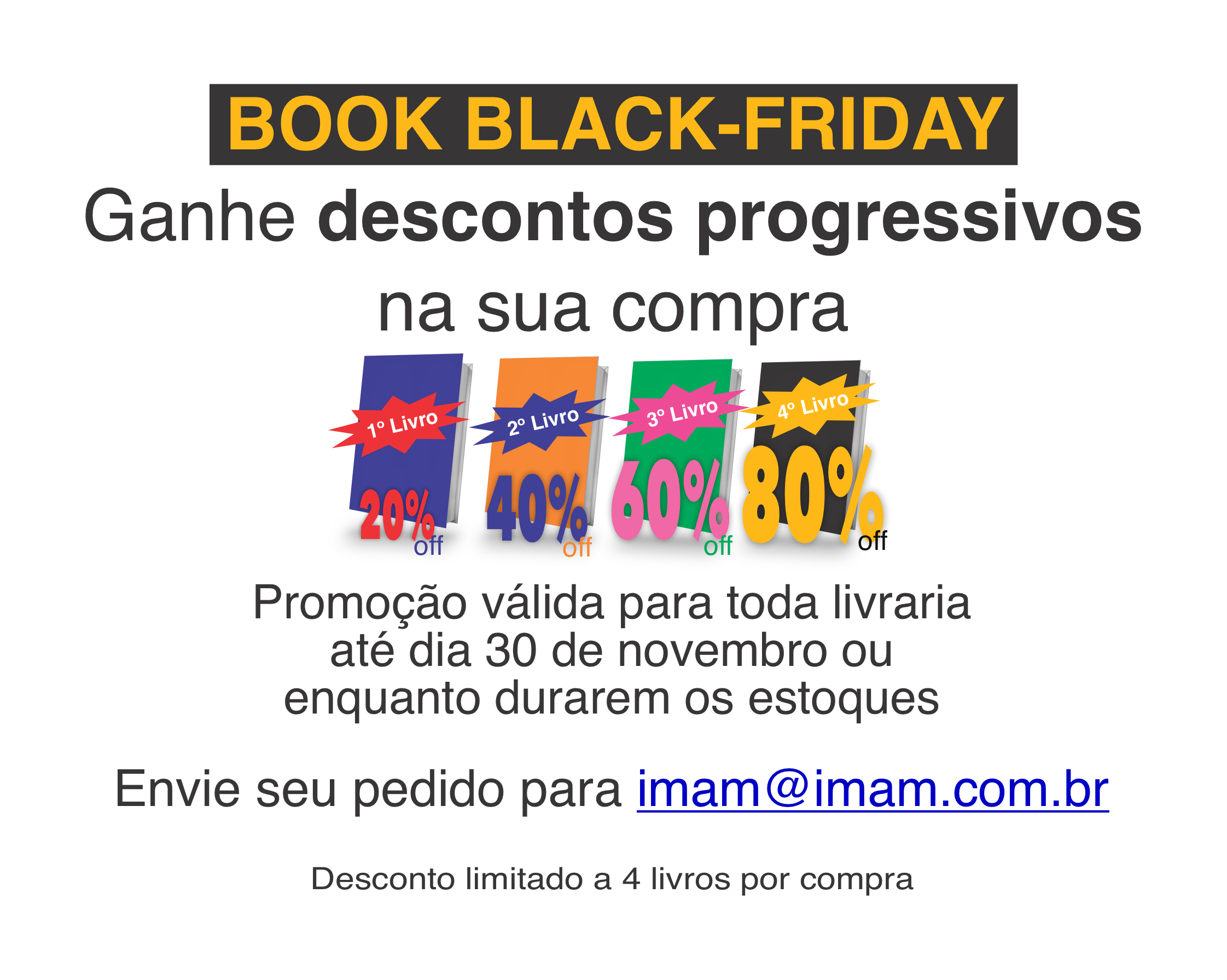 Black Friday Livraria IMAM